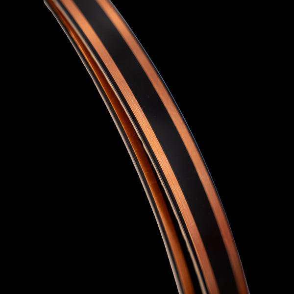 Rail black per meter